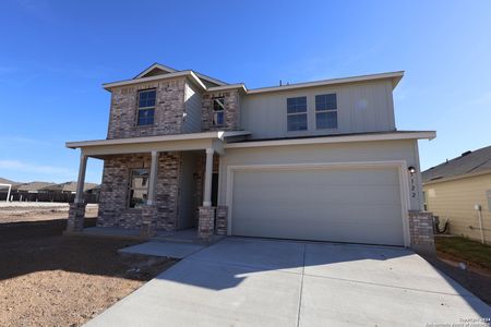 New construction Single-Family house 5122 Halite Valley, San Antonio, TX 78222 Harrison- photo 0