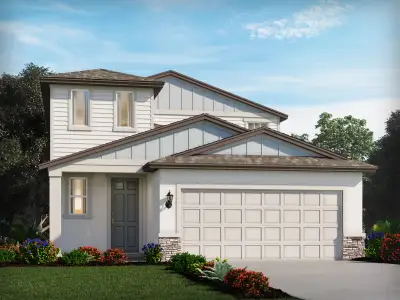 New construction Single-Family house 7821 Gilchrist Springs Dr, Parrish, FL 34219 plan Yellowstone - image