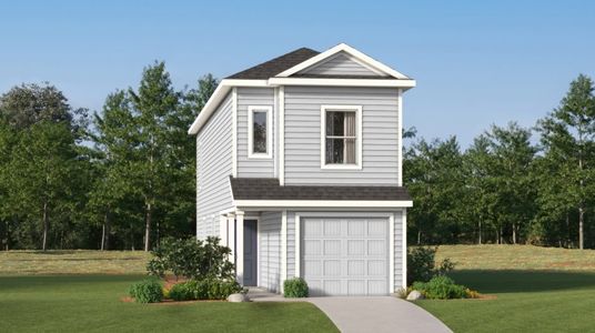 New construction Single-Family house 20138 Green Mallard St, Crosby, TX 77532 plan Baja - image