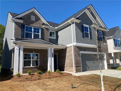 New construction Single-Family house 3135 Dowsing Lane, Powder Springs, GA 30127 Chatsworth- photo 0