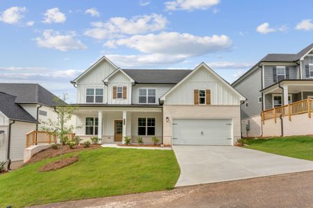New construction Single-Family house 2722 Harbor Ridge Pass, Gainesville, GA 30507 plan Sapling - image