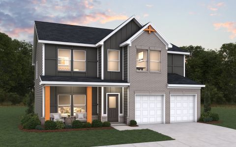 New construction Single-Family house 183 Woodlands Dr, Jackson, GA 30233 plan Sinclair - Single Family Homes - image