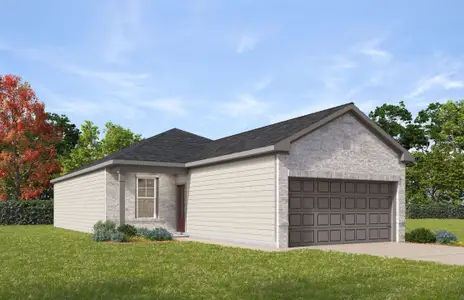 New construction Single-Family house 201 Harlingen Dr, Magnolia, TX 77354 plan The Comal - image
