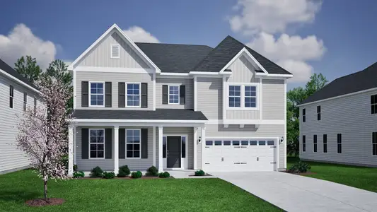 New construction Single-Family house 9819 Enchanted Wy, Leland, NC 28451 plan Yates II - image