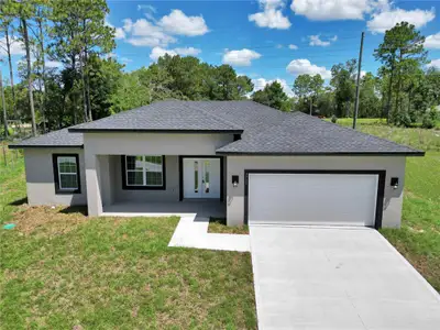 New construction Single-Family house 2705 W Royal Palm Dr, Citrus Springs, FL 34434 - image