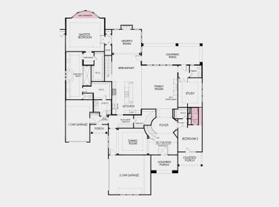 Structural options added include: Shower at bath 2, and bay window at owner's suite.