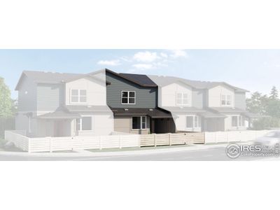 New construction Townhouse house 6959 Stonebrook Dr, Timnath, CO 80547 Telluride- photo 0