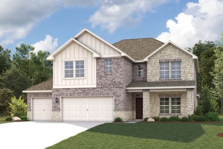New construction Single-Family house 721 Vineyard Wy, Forney, TX 75126 plan Trinity - image