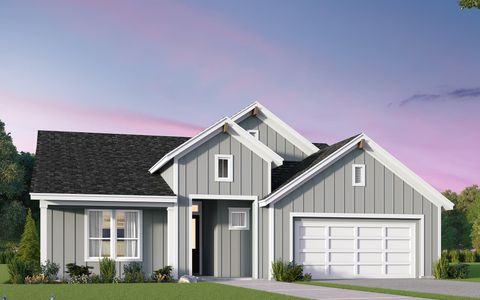 New construction Single-Family house 104 Olive Blossom Trl, San Marcos, TX 78666 Auburn- photo 0