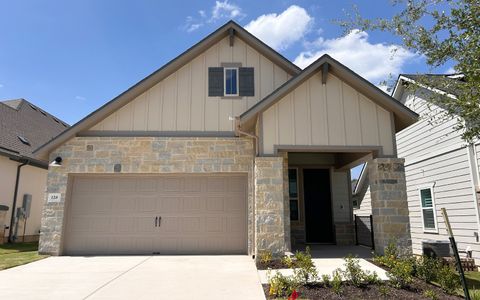 New construction Single-Family house 128 Desert Zinnia Cv, San Marcos, TX 78666 plan Newberry - image