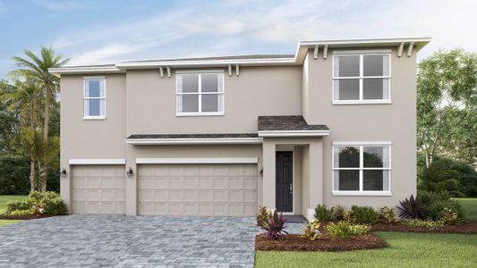 New construction Single-Family house 16921 Barnwood Pl, Lakewood Ranch, FL 34211 plan Torino - Saddlestone - image