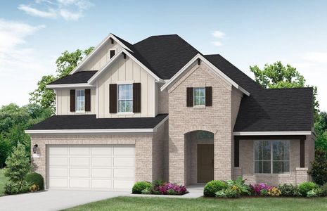 New construction Single-Family house 440 Five Mile Creek Way, Kyle, TX 78640 Brookshire (3061-CM-45)- photo 0