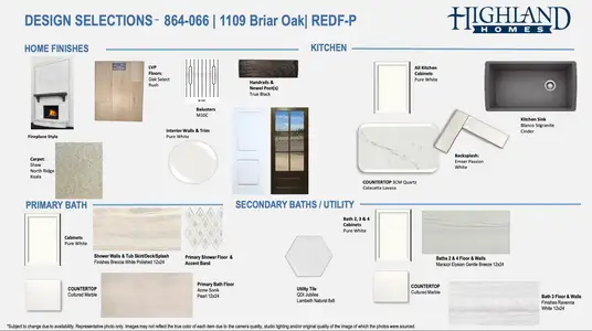 New construction Single-Family house 1109 Briar Oak Ln, Mansfield, TX 76084 plan Redford Plan - image