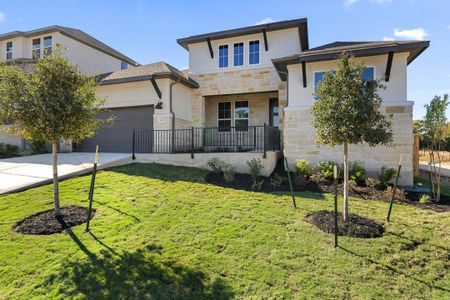 New construction Single-Family house 321 Smoke Signal Ct, Liberty Hill, TX 78642 plan Rainey - image