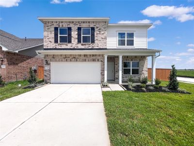 New construction Single-Family house 1629 River Scene Trl, Dayton, TX 77535 plan The Waring III - image