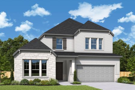 New construction Single-Family house 2024 Grey Birch, Fort Worth, TX 76008 plan The Zinnia - image