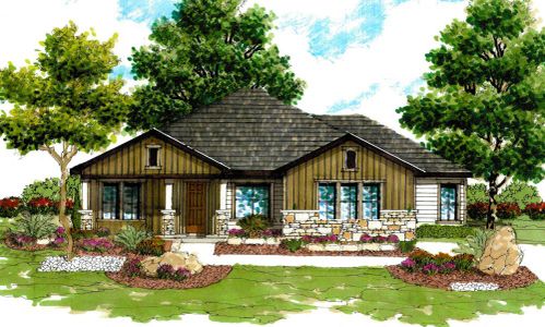 New construction Single-Family house 104 Pradera Ridge Dr, Floresville, TX 78114 plan 2569 - image 6