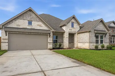 New construction Single-Family house 3422 Sago Palm Dr, Manvel, TX 77578 - image