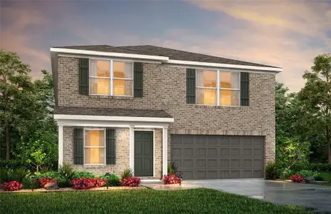 New construction Single-Family house 320 Mercy St, Godley, TX 76044 plan Adams - image