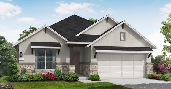 New construction Single-Family house 1880 Bighorn Trail, New Braunfels, TX 78132 - photo 0