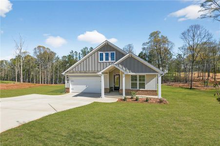 New construction Single-Family house 65 Cooper Dr, Mansfield, GA 30055 plan Franklin - image