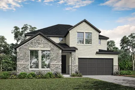 New construction Single-Family house 1937 Nesting Robin Ln, Denton, TX 76249 plan Evelyn - image