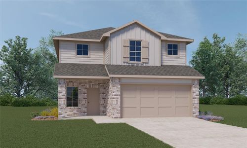 New construction Single-Family house 1611 Merulana Lane, Richmond, TX 77406 Rachel - photo 0