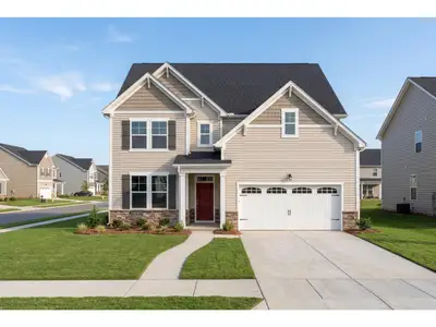 New construction Single-Family house 333 Longleaf Glen Ln, Zebulon, NC 27597 plan The Hickory II A - image