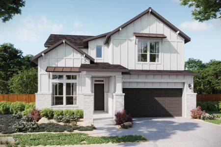 New construction Single-Family house 168 Rieber Rd, Kyle, TX 78640 plan Clearwater - image