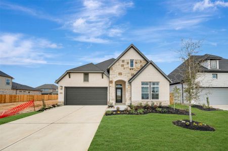 New construction Single-Family house 27314 Rolling Bluestem Ln, Hockley, TX 77447 plan The Aftonwood - image