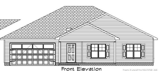 New construction Single-Family house 175 Blessing Ln, Raeford, NC 28376 - image