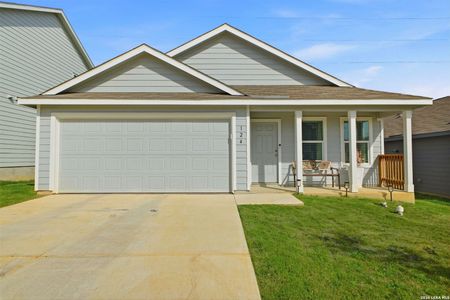 New construction Single-Family house 124 Wood Moss, Floresville, TX 78114 - image