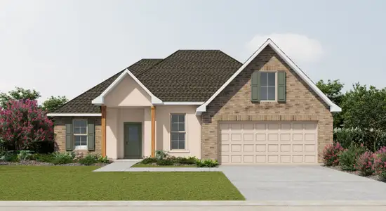 New construction Single-Family house 18 Hydrangea Blvd, Freeport, FL 32439 plan Roses V B - image