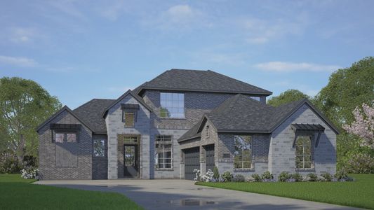 New construction Single-Family house 11922 Rice View Dr, Mont Belvieu, TX 77523 plan Stonehaven - image