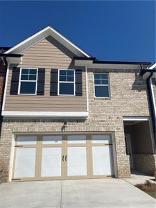 New construction Townhouse house 5302 Fox Den Rd, Oakwood, GA 30566 - photo 0