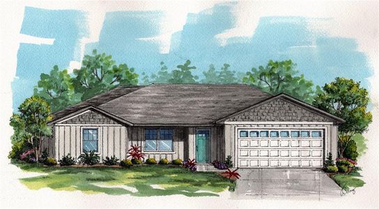 New construction Single-Family house 2216 Se 24Th Ter, Ocala, FL 34471 - image