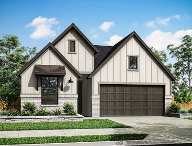 New construction Single-Family house 16502 Harmony Lea Ln, Hockley, TX 77447 plan Bluebird - image