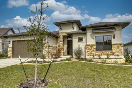 New construction Single-Family house 23210 Inspirada, San Antonio, TX 78261 plan Carrara - image