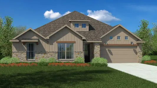 New construction Single-Family house 15187 Ty Marshall Ct, College Station, TX 77845 plan Weston - image