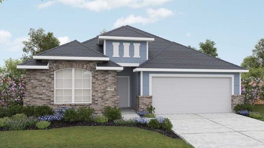 New construction Single-Family house 105 Lonely Lobo Dr, Jarrell, TX 76537 plan Driskill - image