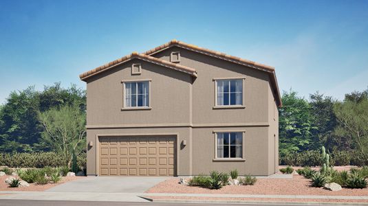 New construction Single-Family house 9606 W Mcdowell Rd, Marana, AZ 85658 plan Reef - image