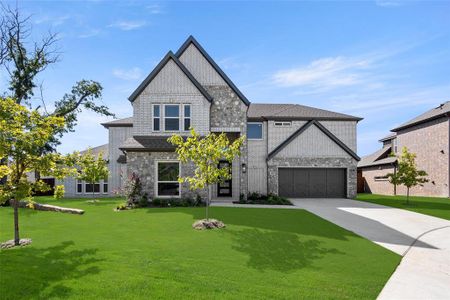 New construction Single-Family house 2817 White Plains Dr, Midlothian, TX 76065 Osprey F- photo 2 2