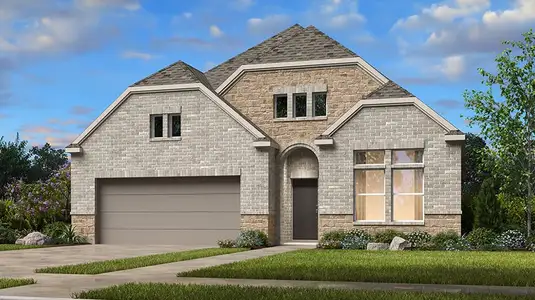 New construction Single-Family house 538 Ardsley Park Park, Lakewood Village, TX 75068 Merlot- photo 0