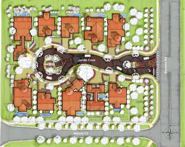 Club at Maison Jardin Site Plan