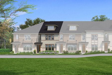 New construction Townhouse house 8301 Bayside Dr, Rowlett, TX 75088 plan Whitney - image