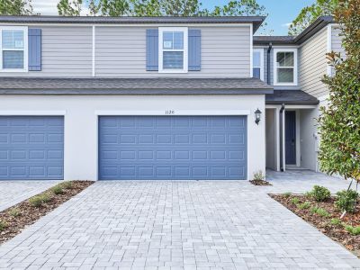 New construction Townhouse house 1120 Bradford Park Dr, Ormond Beach, FL 32174 plan Oakville I - image
