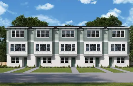 New construction Townhouse house 3104 4Th Pl N, St. Petersburg, FL 33713 - image