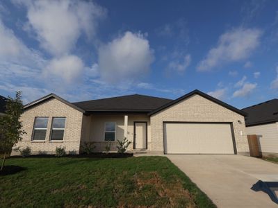 New construction Single-Family house 10205 Majestic Hawk Wy, Buda, TX 78610 plan Hawkins - Smart Series - image