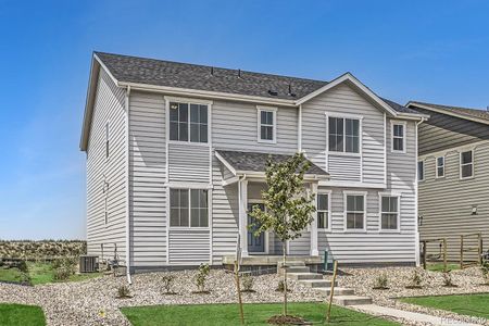 New construction Single-Family house 3025 Nectar St, Strasburg, CO 80136 Westview- photo 1 1