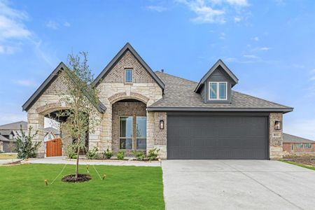 New construction Single-Family house 1032 River Oaks Dr, Godley, TX 76044 Dogwood- photo 3 3